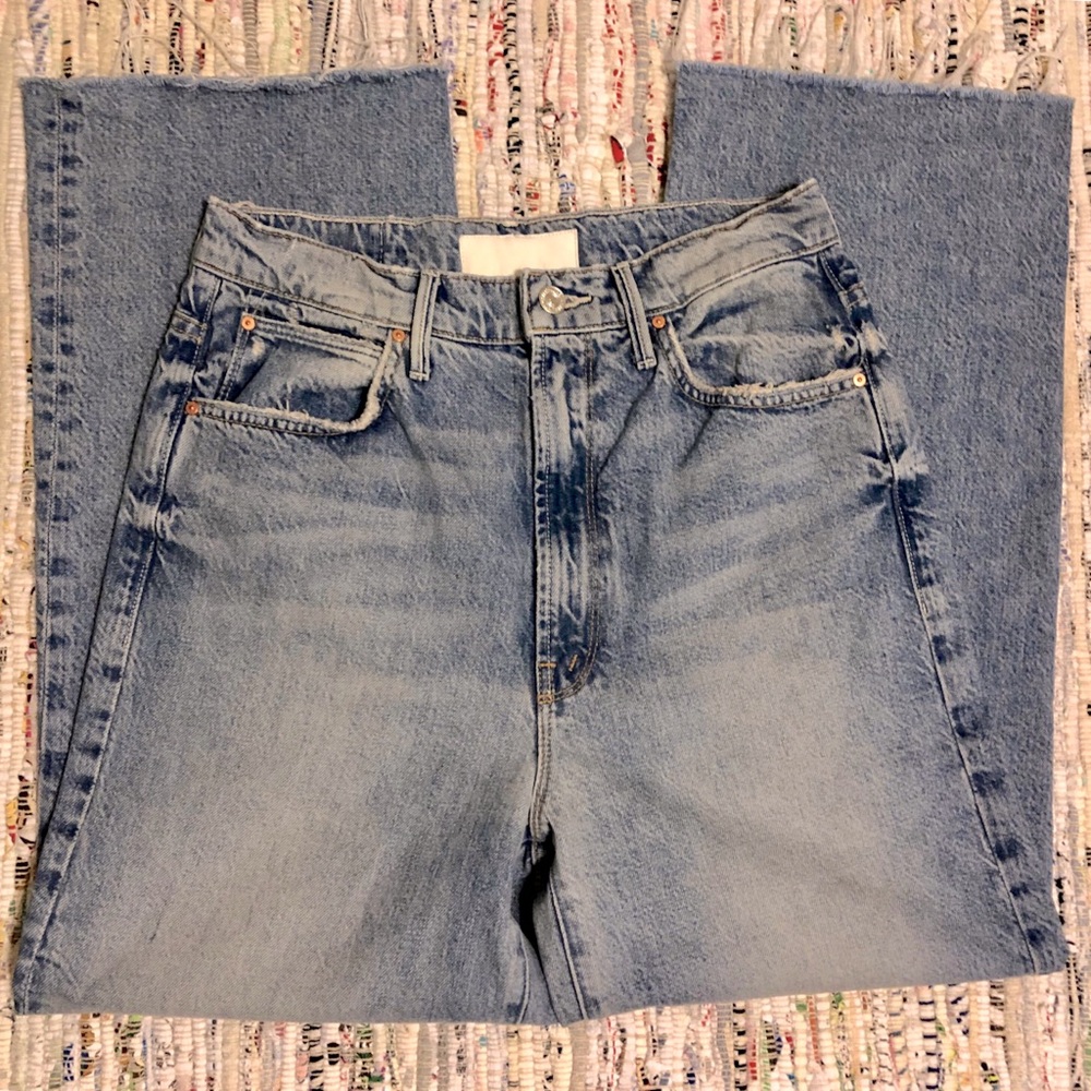 “NEW” MOTHER Superior High-Waisted Tunnel Vision Jean - Picture 4 of 9